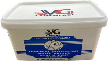 VG BULGARIAN GOAT MILK CHEESE PLASTIC CONTAINER (400G) - Papaya Express